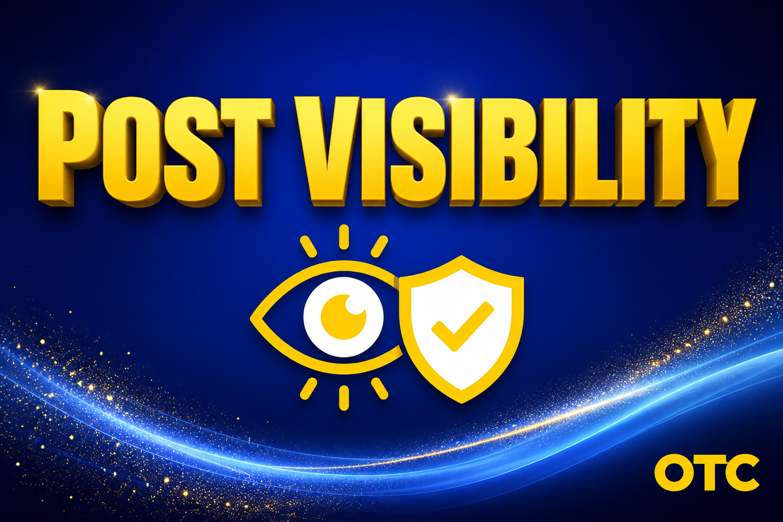 Post Visibility: community posts are seen and reviewed before they go live.